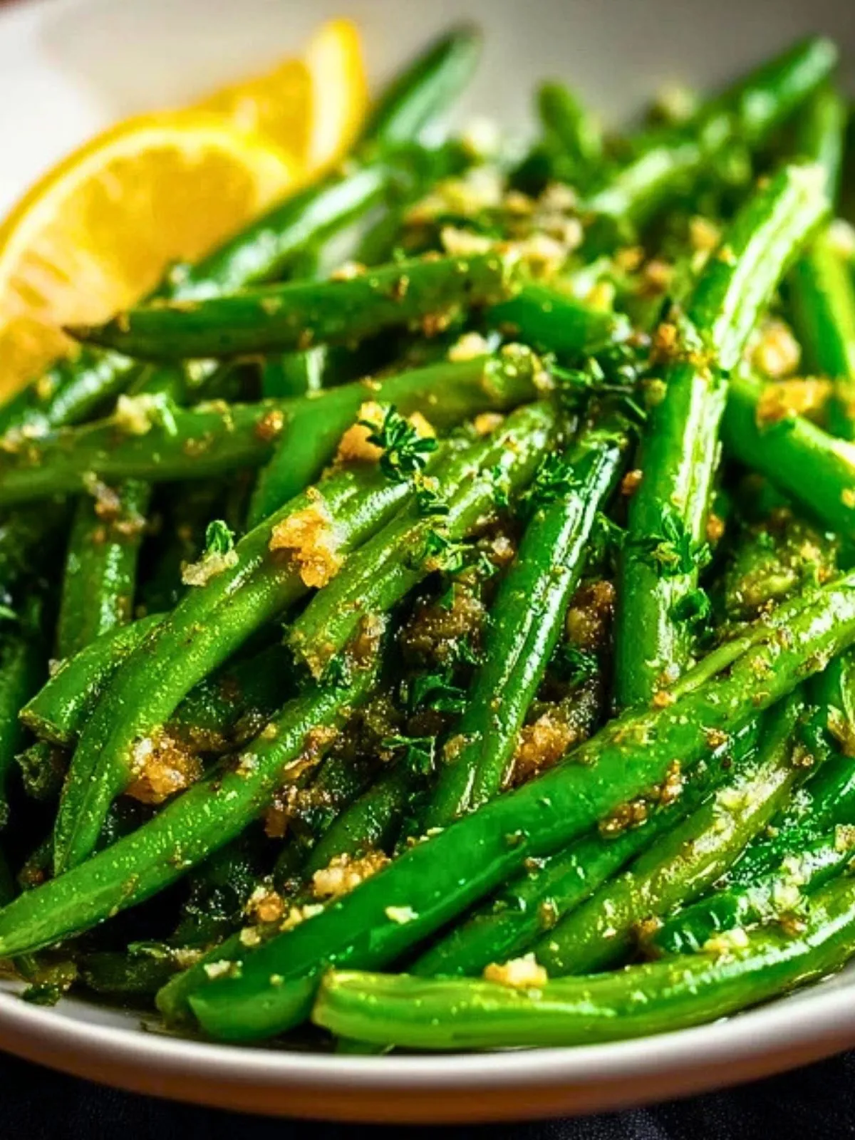 Haricots Verts Sautés à lAil et au Beurre (1)