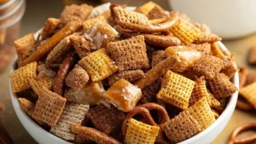Mélange De Chex Au Caramel Et Churros