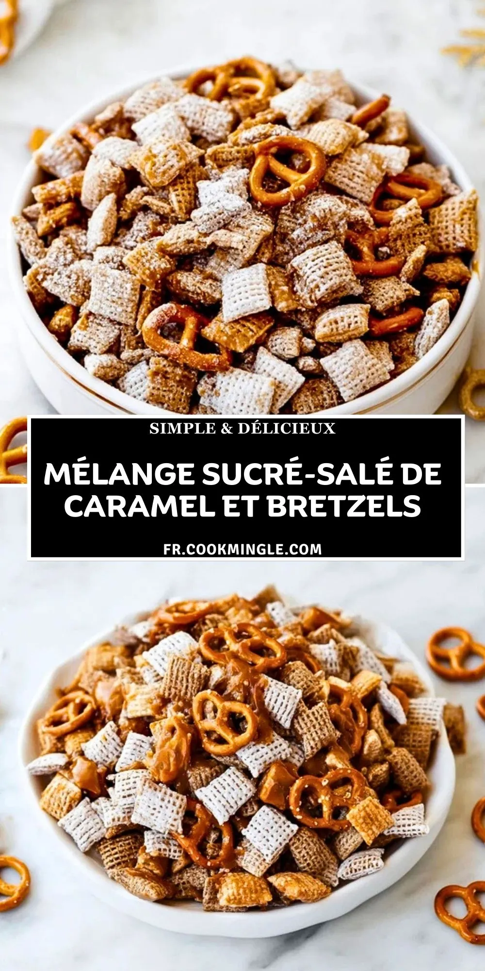 Mélange Sucré-Salé de Caramel et Bretzels (2)