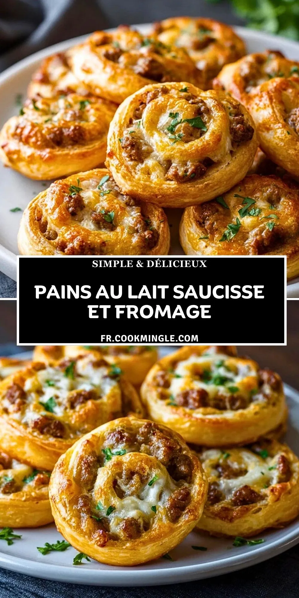 Pains Au Lait Saucisse Et Fromage (2)