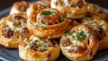 Pains Au Lait Saucisse Et Fromage