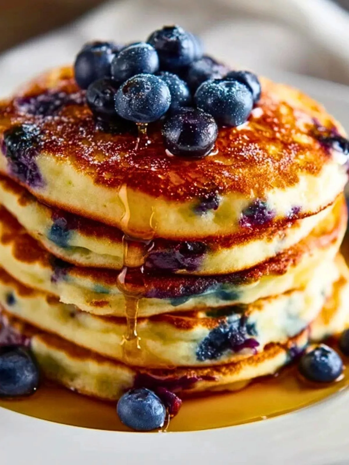 Pancakes Aux Myrtilles Faciles (1)