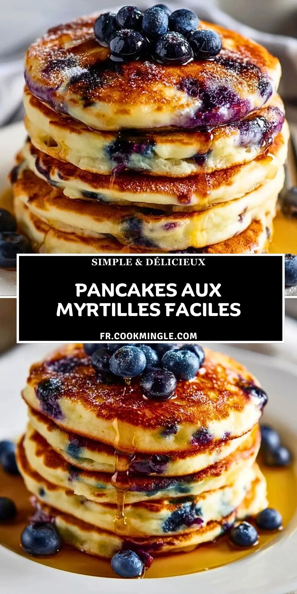 Pancakes Aux Myrtilles Faciles (2)
