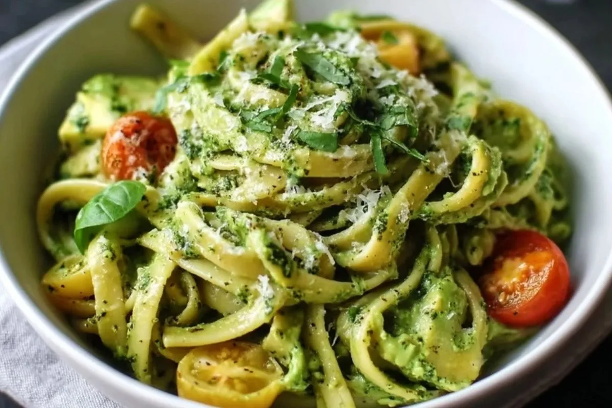 Pâtes À LAvocat Crémeuses En 15 Minutes