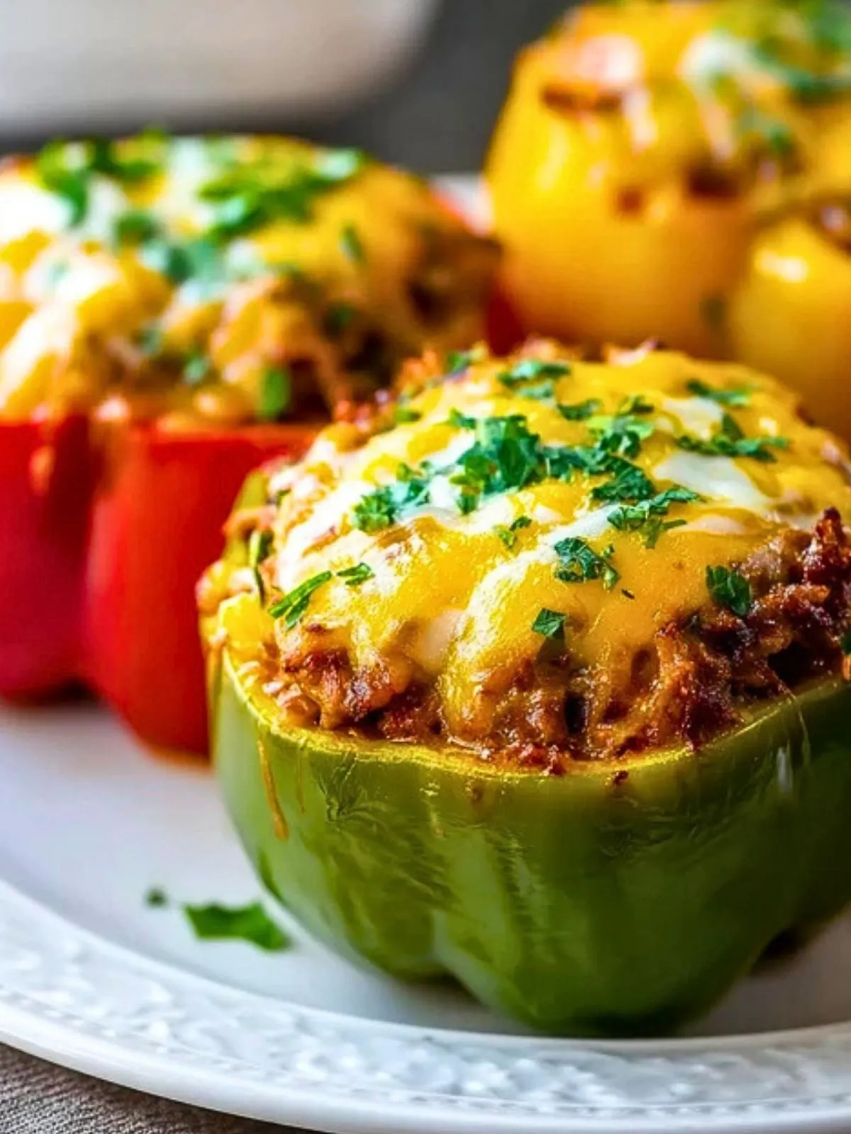 Poivrons Farcis Au Four (1)