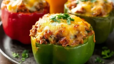 Poivrons Farcis Au Four