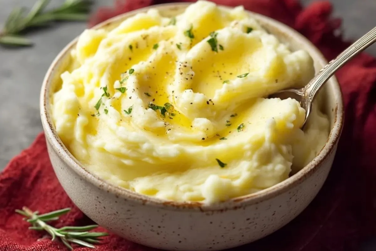 Pommes Purée à lAil Crémeux