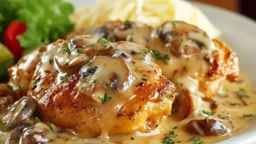 Poulet Texan Sauté Avec Sauce Crémeuse