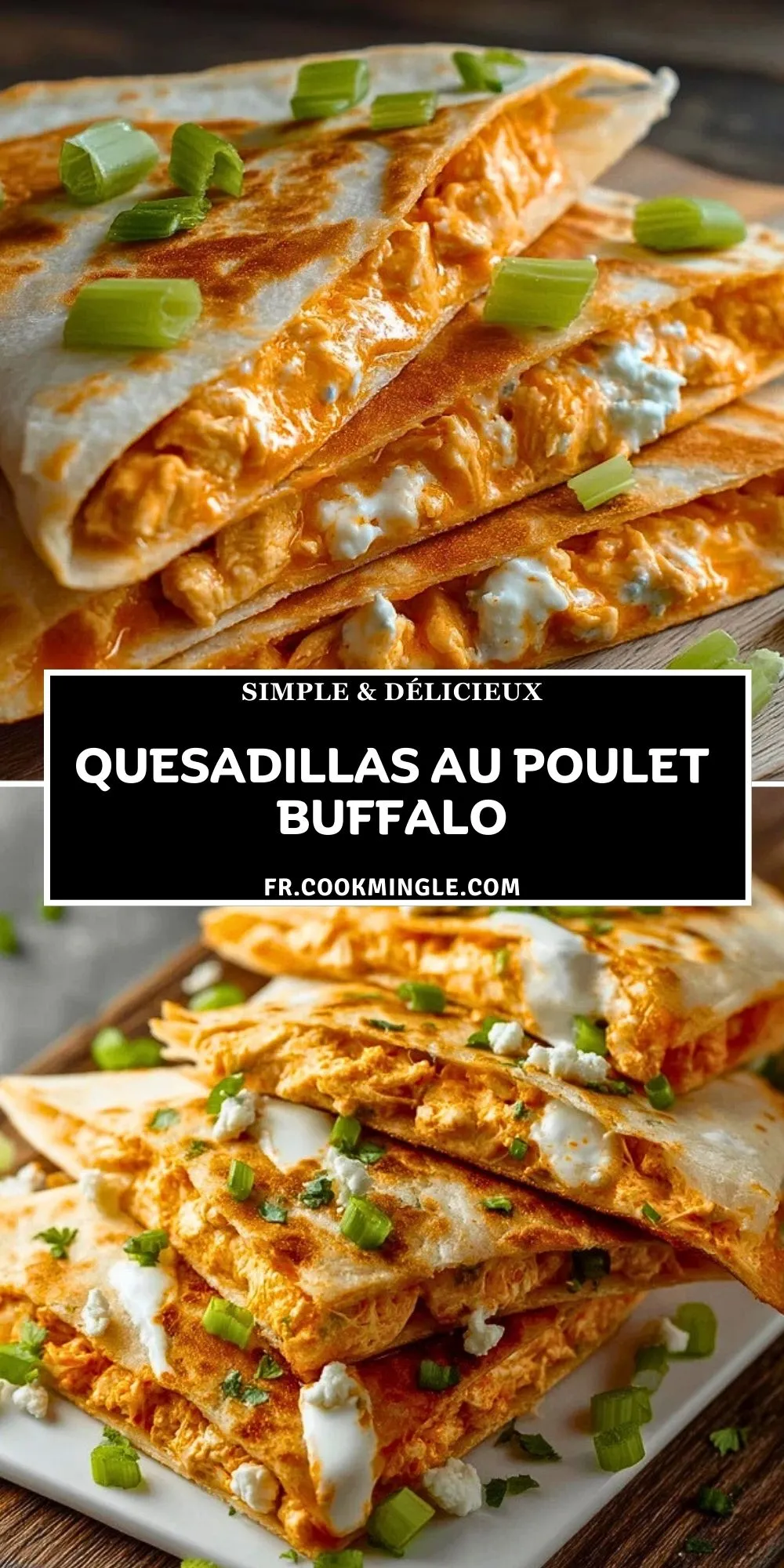 Quesadillas au Poulet Buffalo (2)