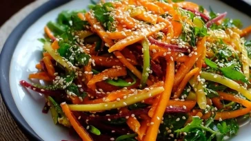 Salade de Carottes au Sésame