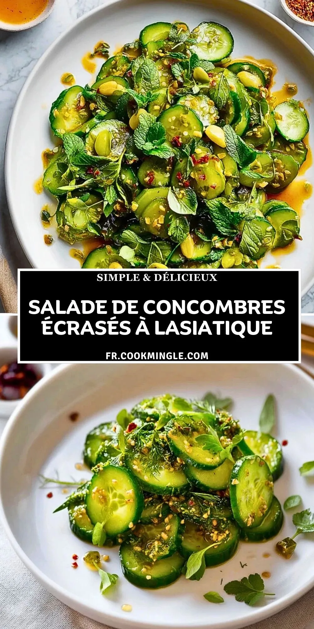 Salade De Concombres Écrasés À LAsiatique (2)