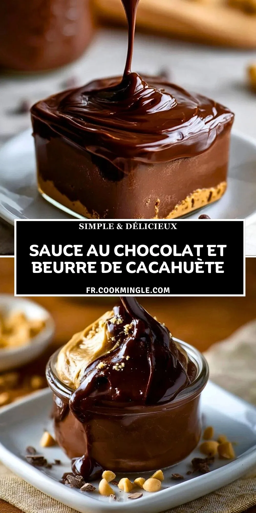 Sauce Au Chocolat Et Beurre De Cacahuète (1)