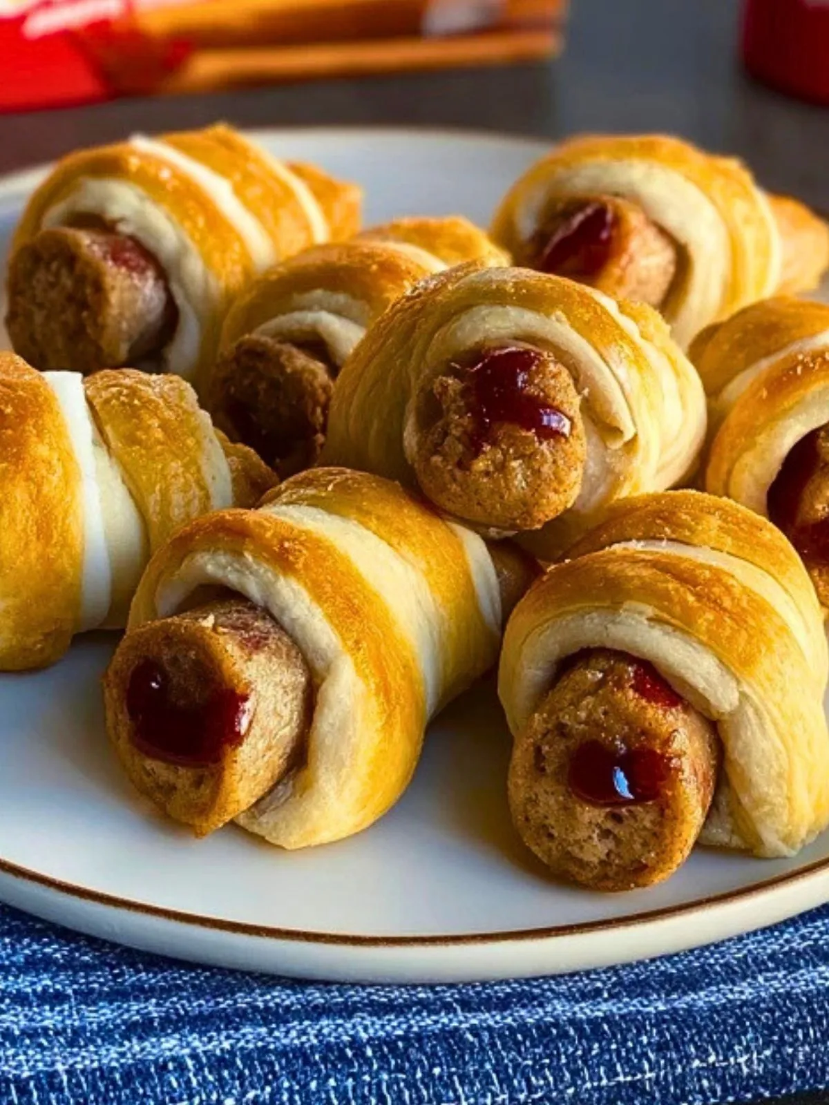 Saucisses Enveloppées Dans De La Pâte (1)