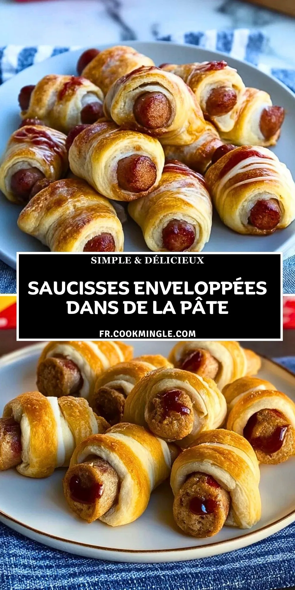 Saucisses Enveloppées Dans De La Pâte (2)