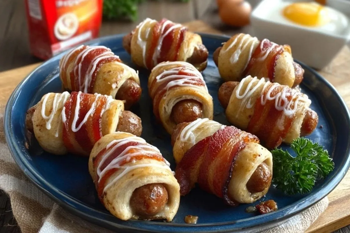 Saucisses Enveloppées Dans De La Pâte