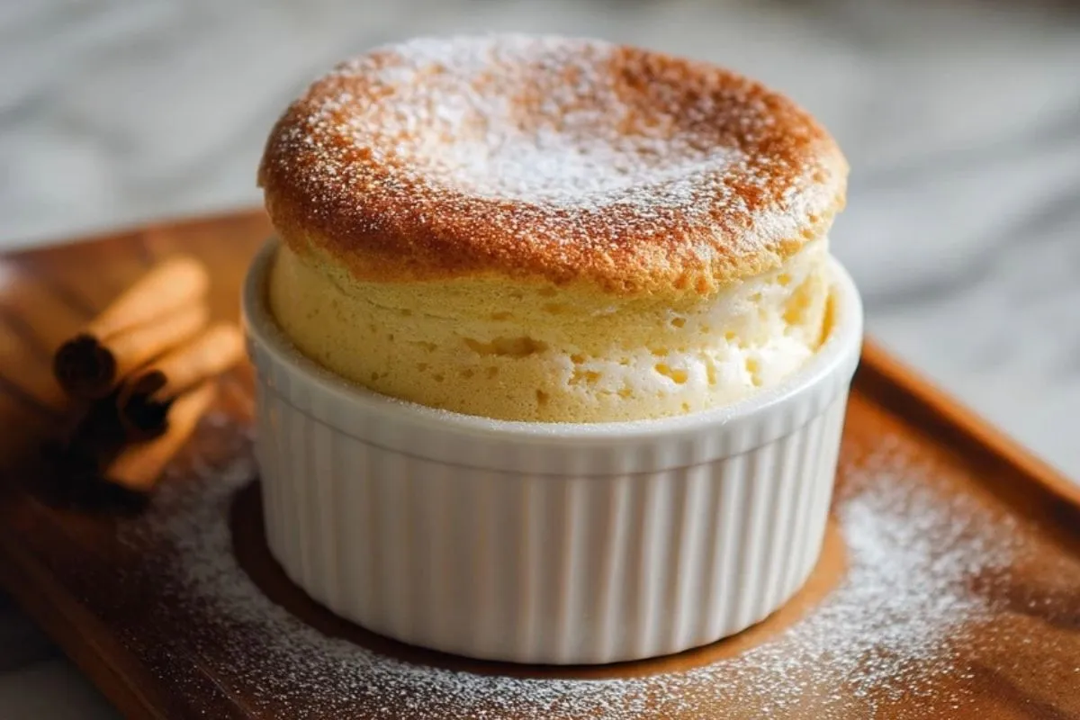 Soufflé De Nogg Avec Épices De Fête