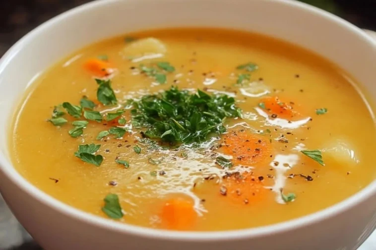 Soupe Crémeuse aux Pommes de Terre et Carottes