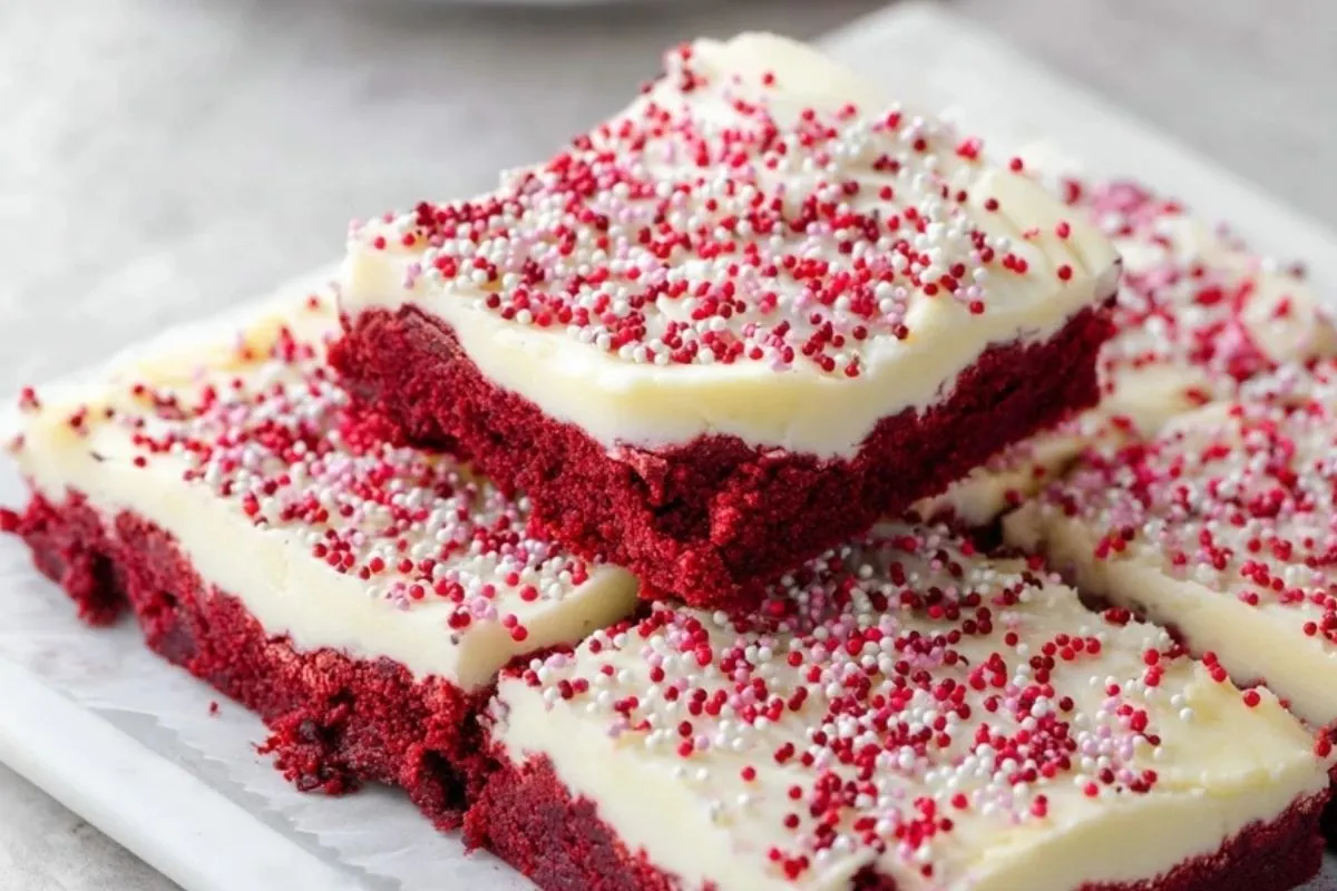 Barres De Biscuits Velvet Rouge