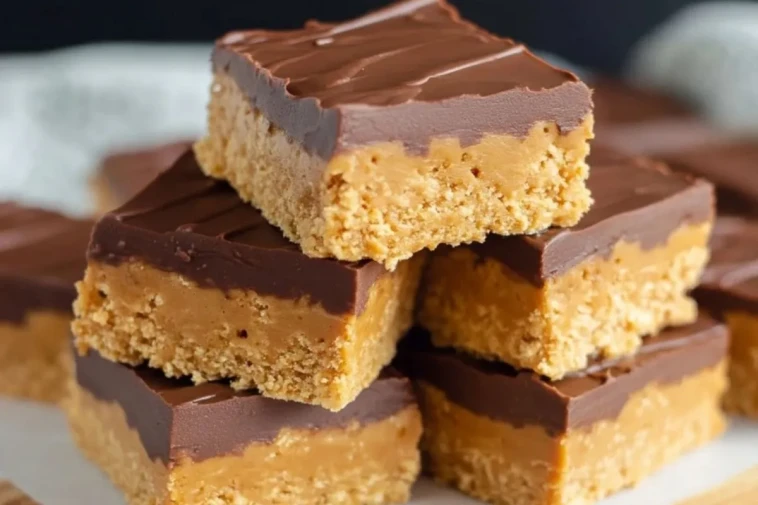 Barres De Cacahuète Sans Cuisson