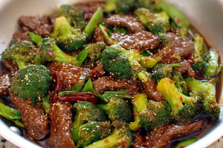 Boeuf Chinois Aux Brocolis