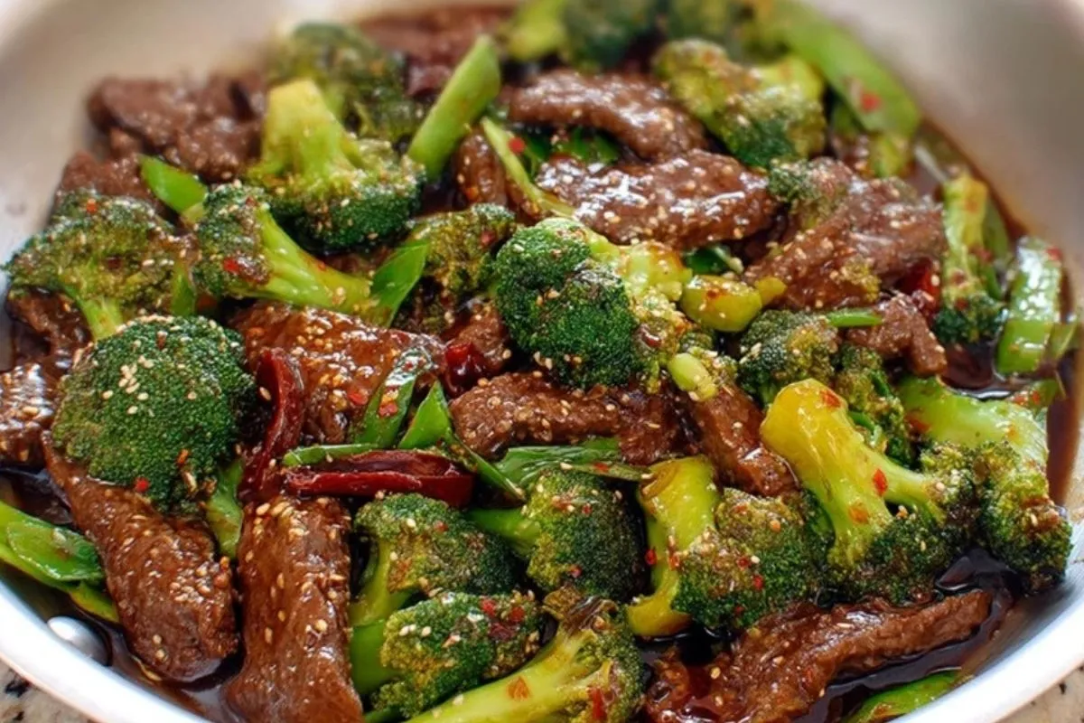 Boeuf Chinois Aux Brocolis