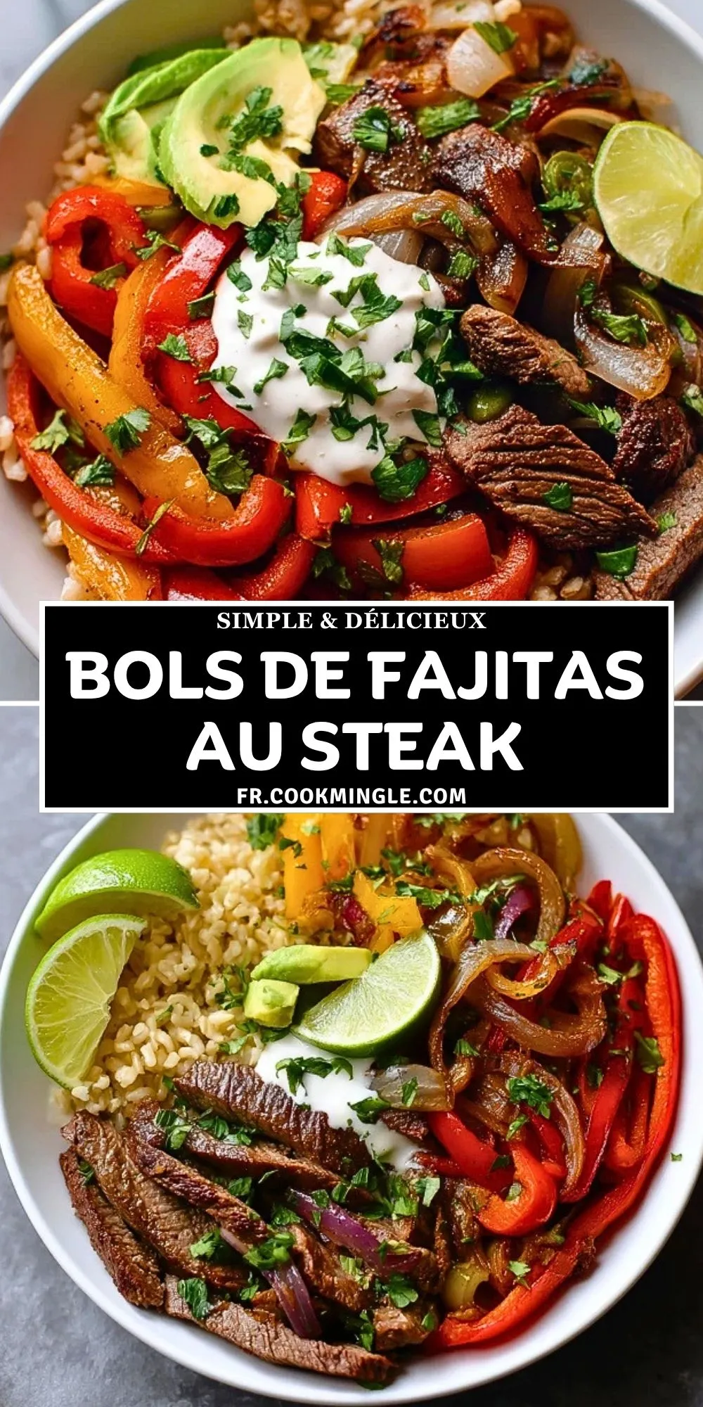 Bols De Fajitas Au Steak (2)