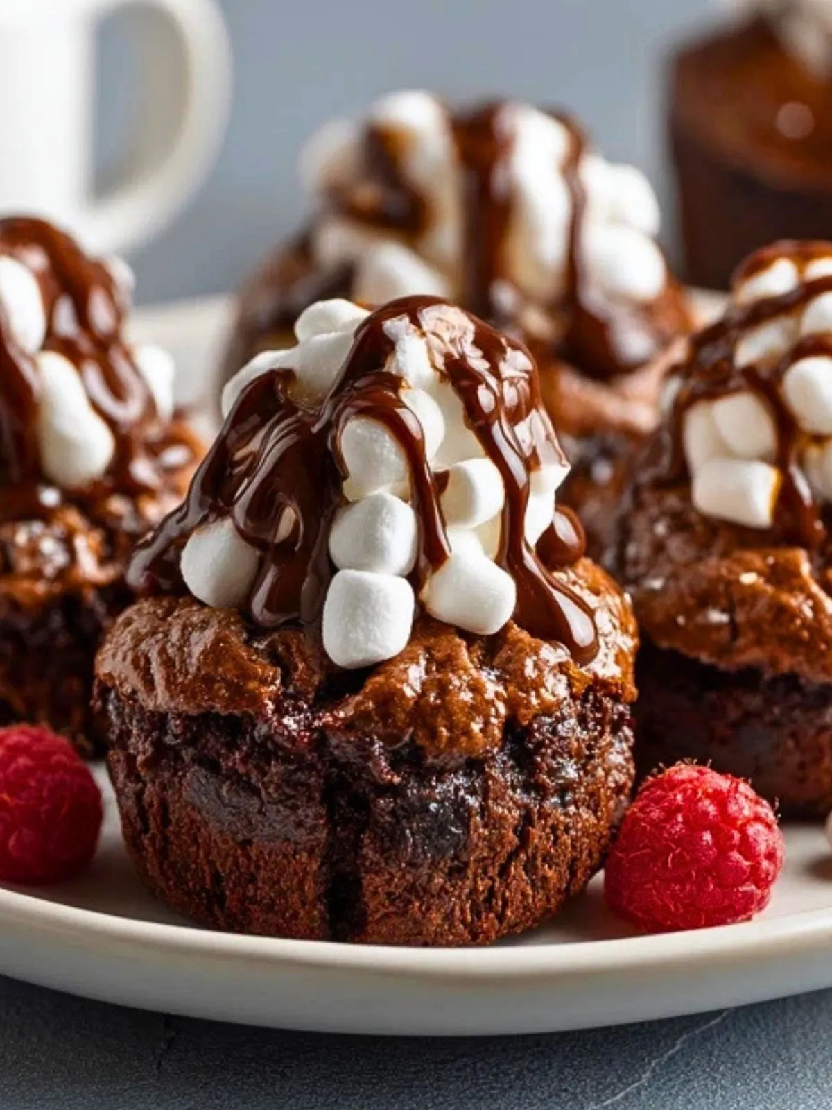 Bouchées Brownies Au Chocolat Chaud (1)