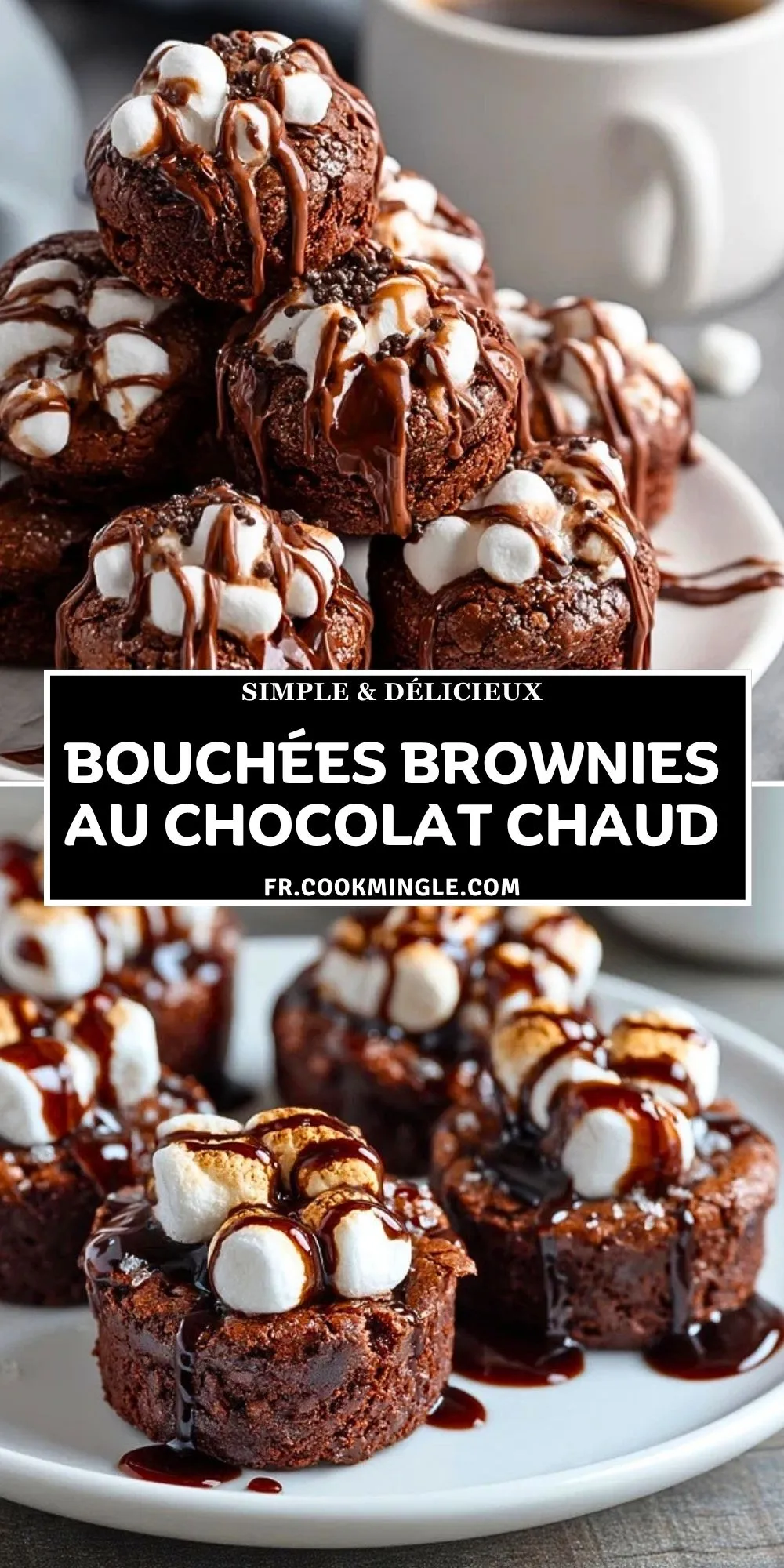 Bouchées Brownies Au Chocolat Chaud (2)