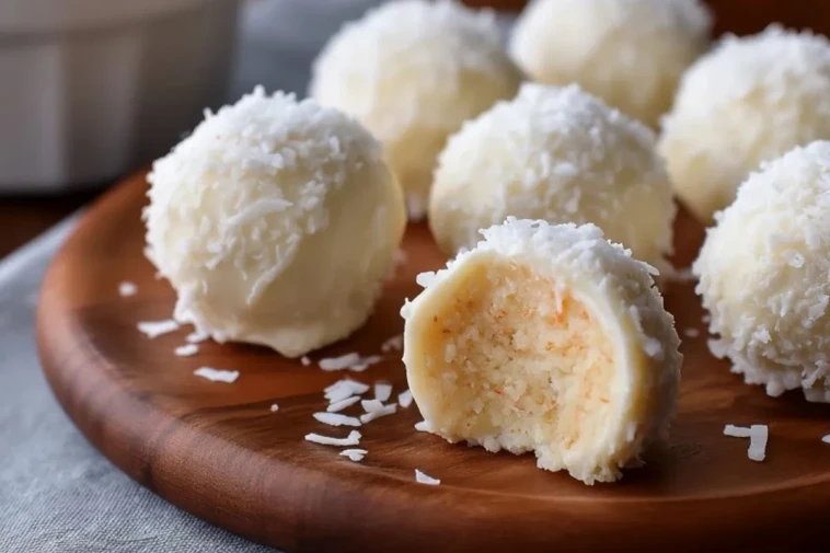 Bouchées Cheesecake à la Noix de Coco
