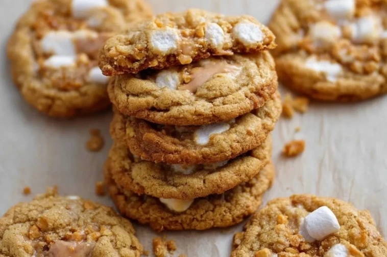 Cookies Croustillants Au Beurre Brun Et Guimauve