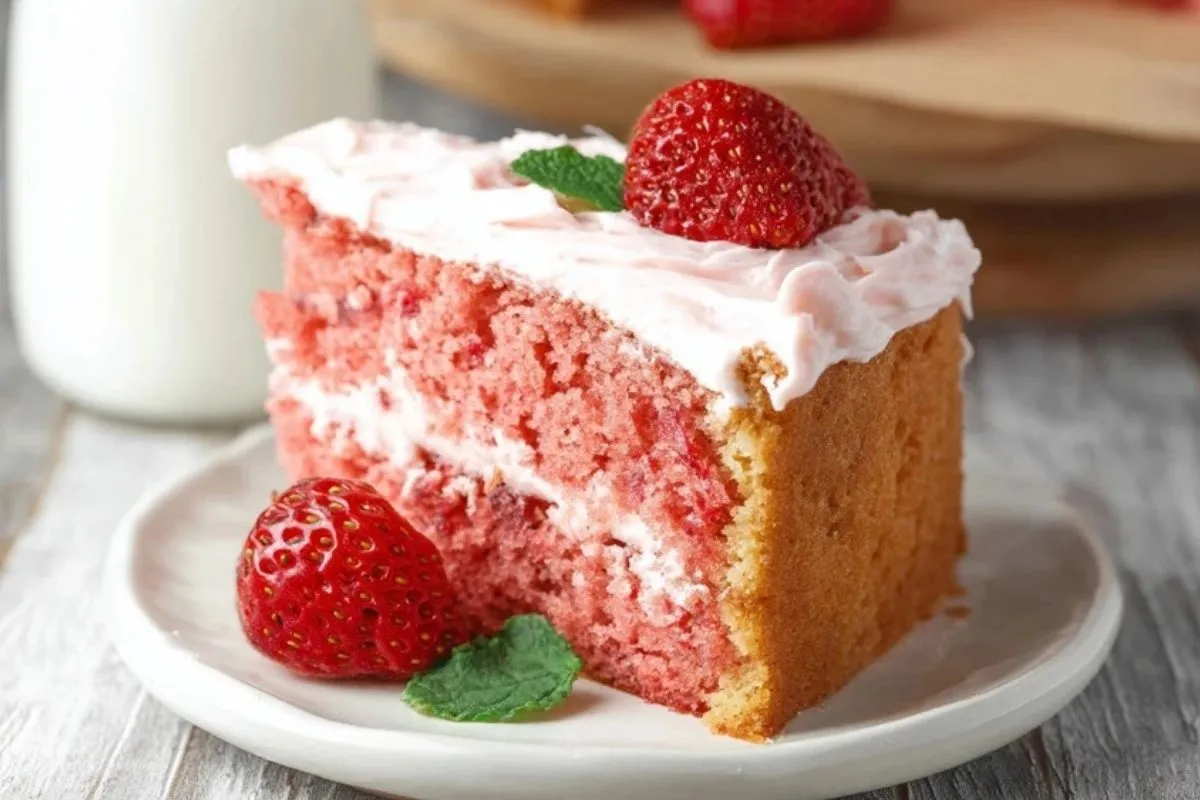 Gâteau Aux Fraises