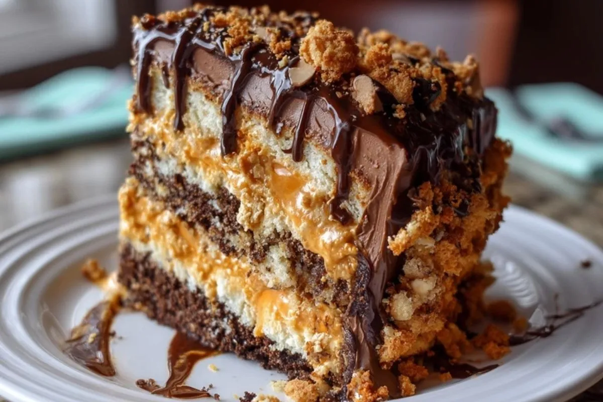Gâteau Bombes au Beurre de Cacahuète