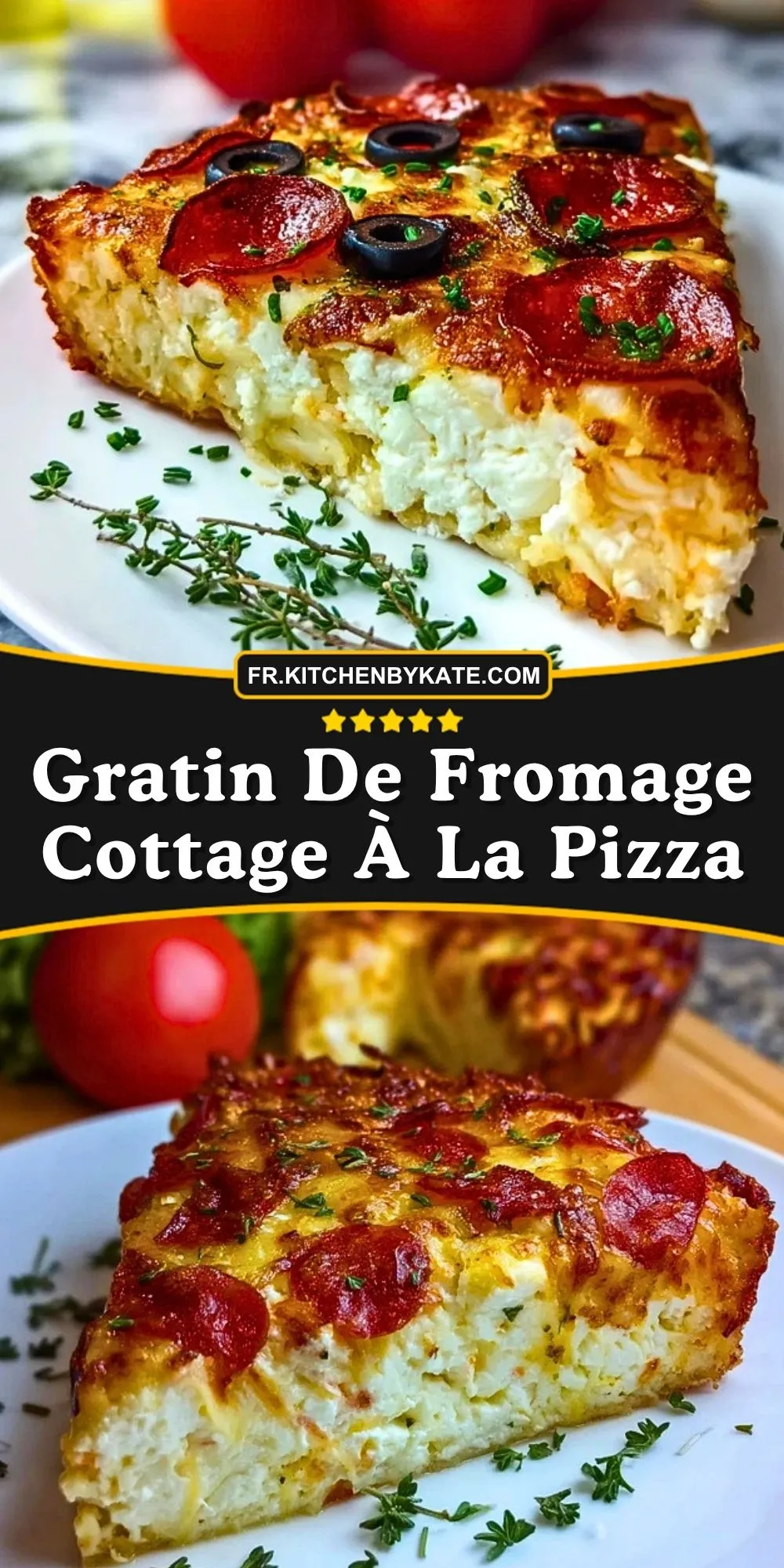 Gratin De Fromage Cottage À La Pizza (2)