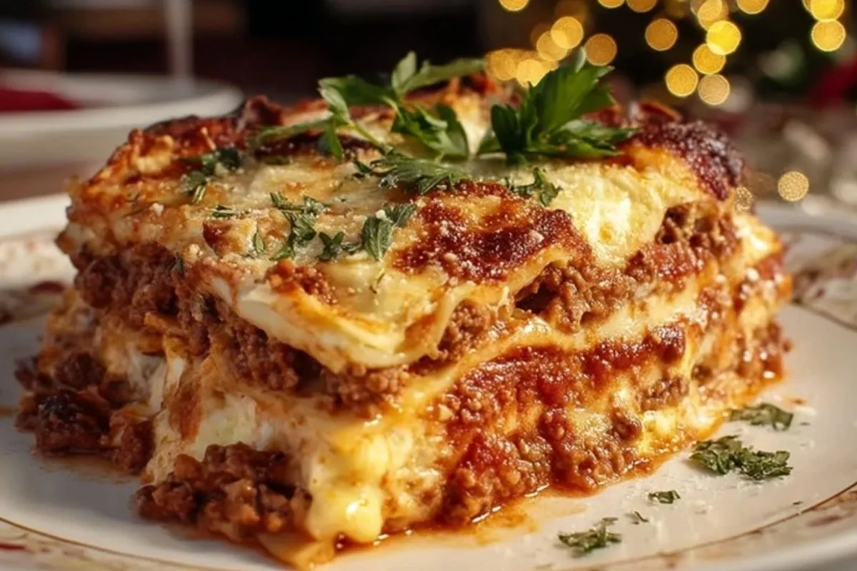 Lasagne de Réveillon