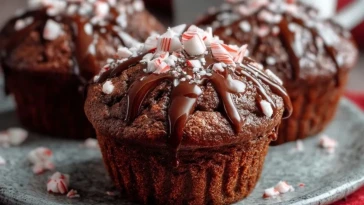 Muffins au Chocolat Chaud à la Menthe