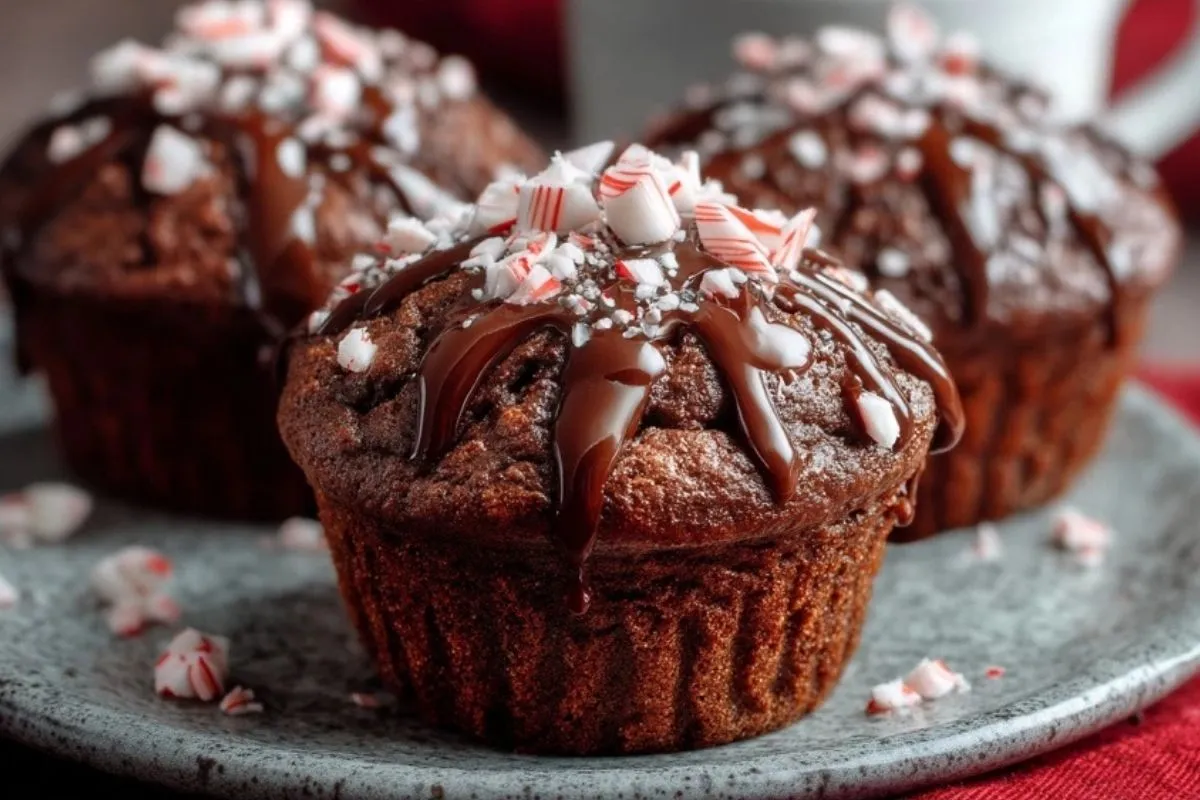 Muffins au Chocolat Chaud à la Menthe