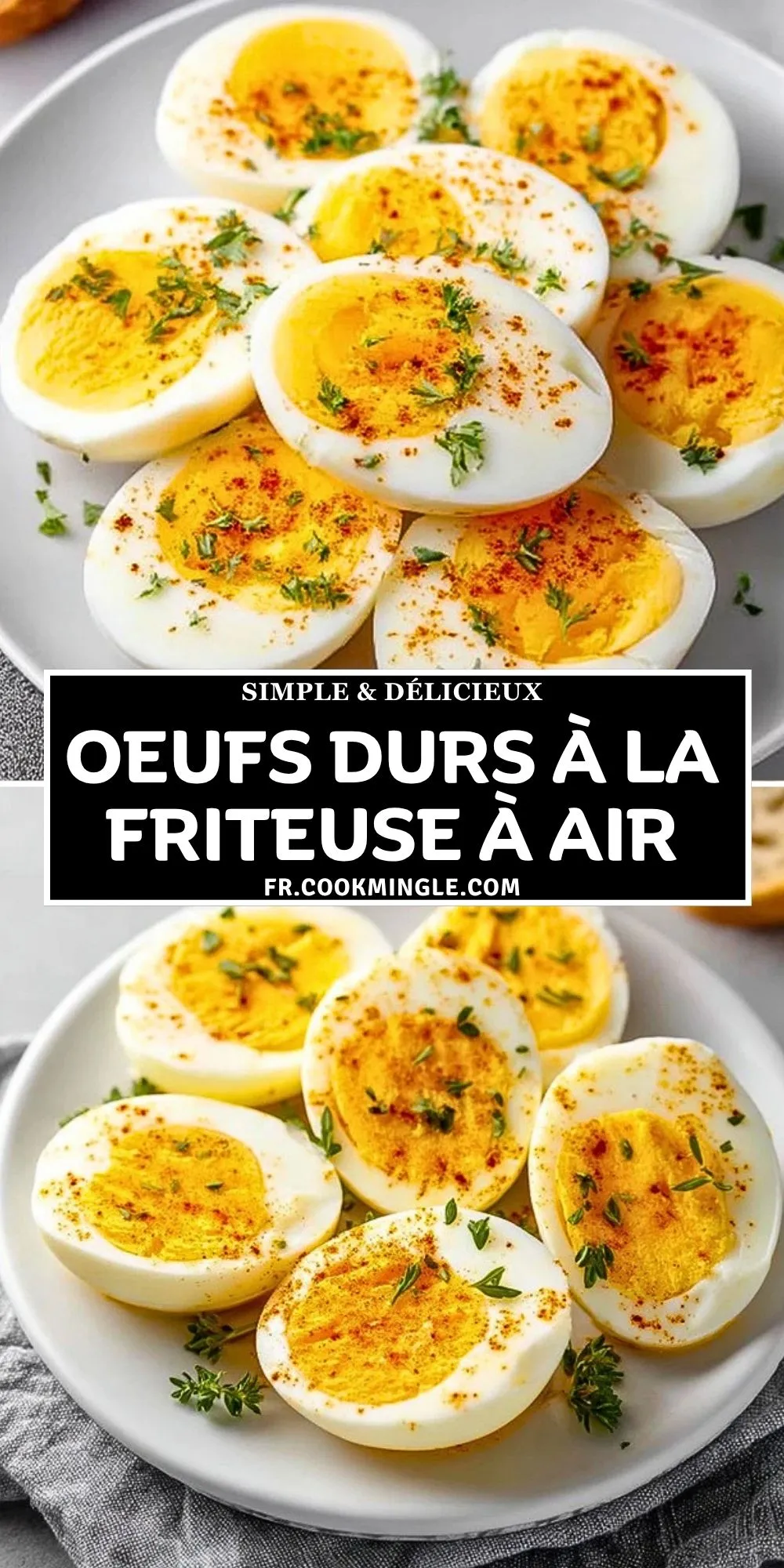 Oeufs Durs à La Friteuse à Air (2)