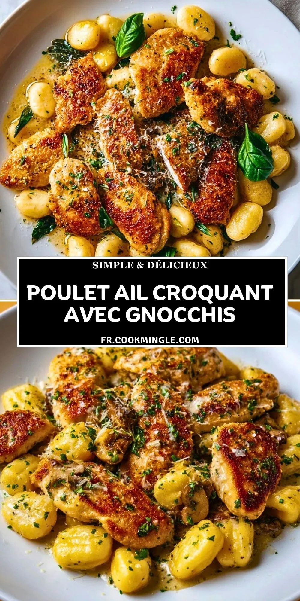 Poulet Ail Croquant Avec Gnocchis (2)