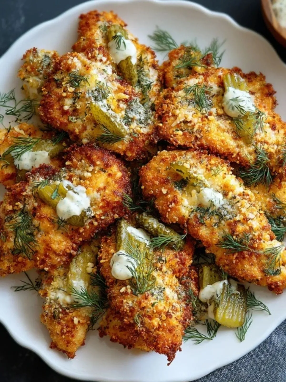 Poulet Parmesan Aux Cornichons Aneth (1)