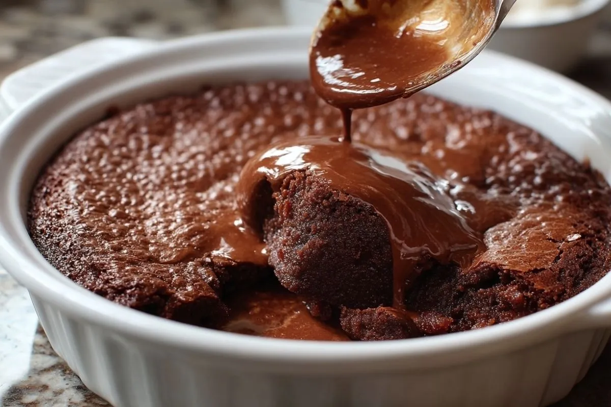 Pudding au Brownie