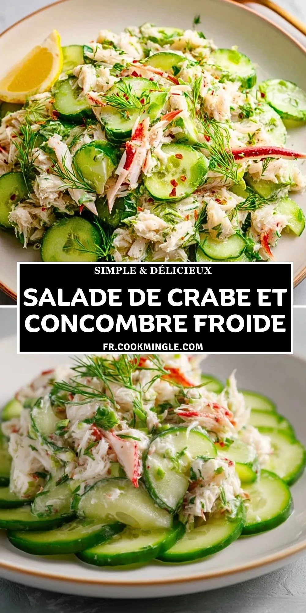 Salade De Crabe Et Concombre Froide (2)