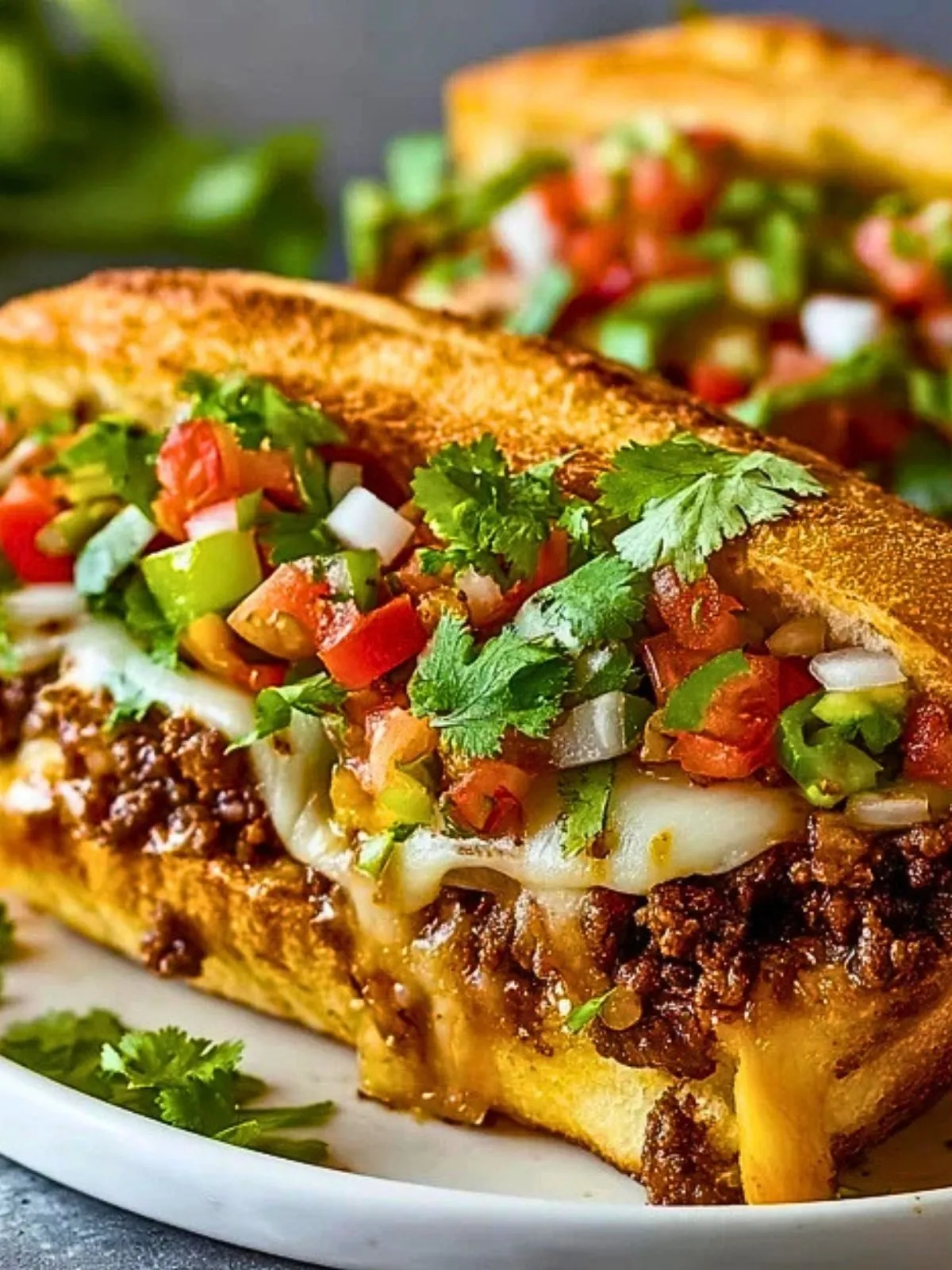 Sandwich Mexicain Au Fromage Haché (1)
