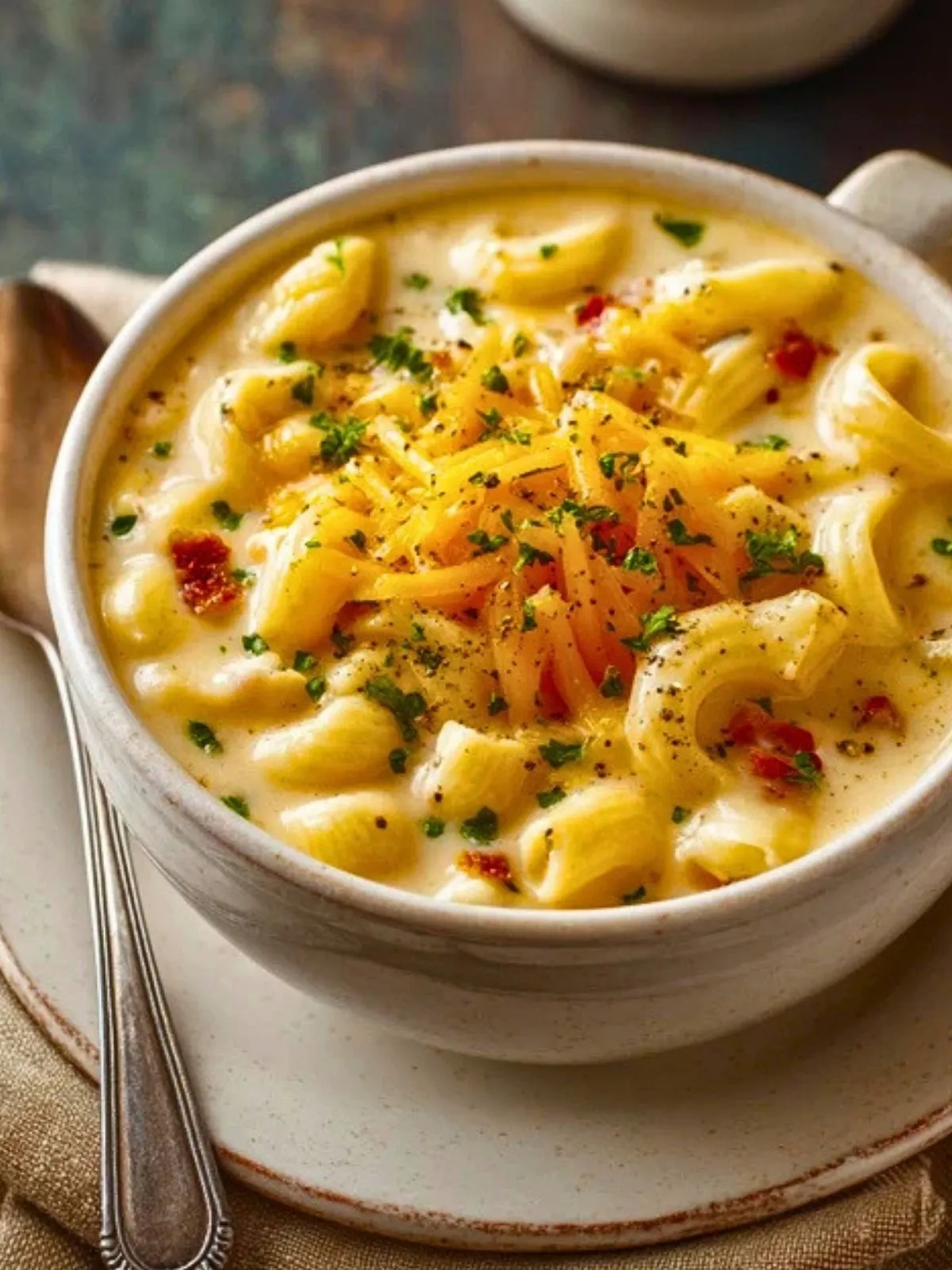 Soupe De Macaroni Au Fromage (1)