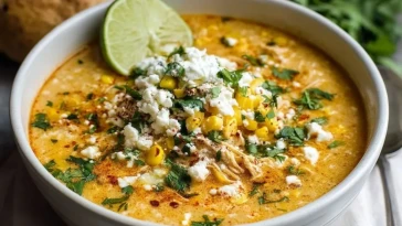 Soupe de Maïs de Rue Mexicaine