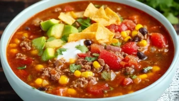 Soupe Taco