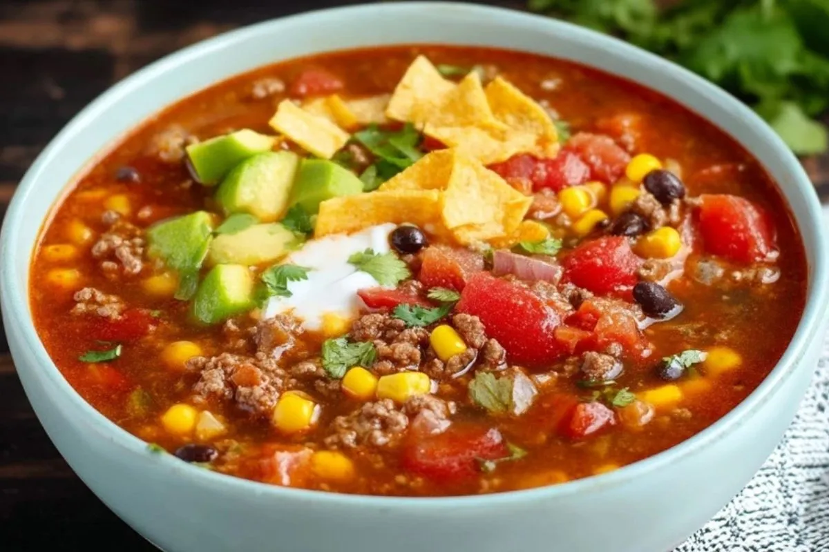 Soupe Taco
