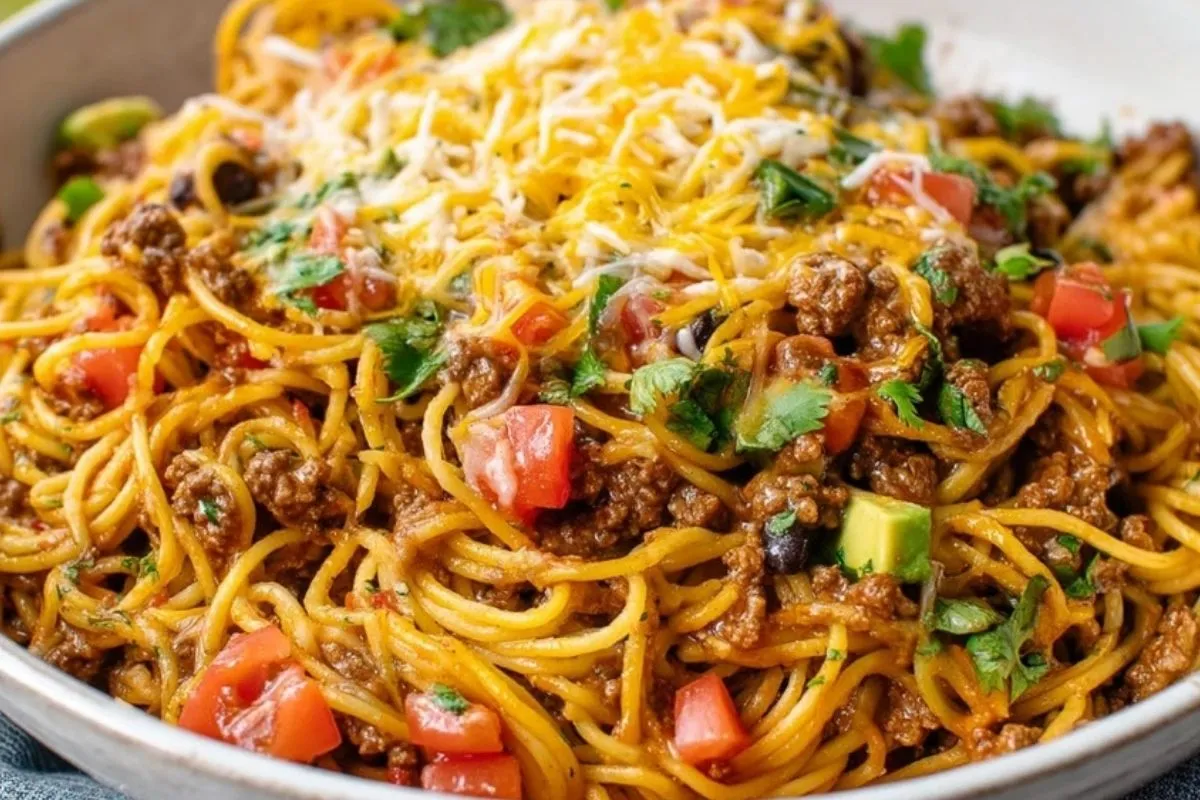 Spaghetti Tacos