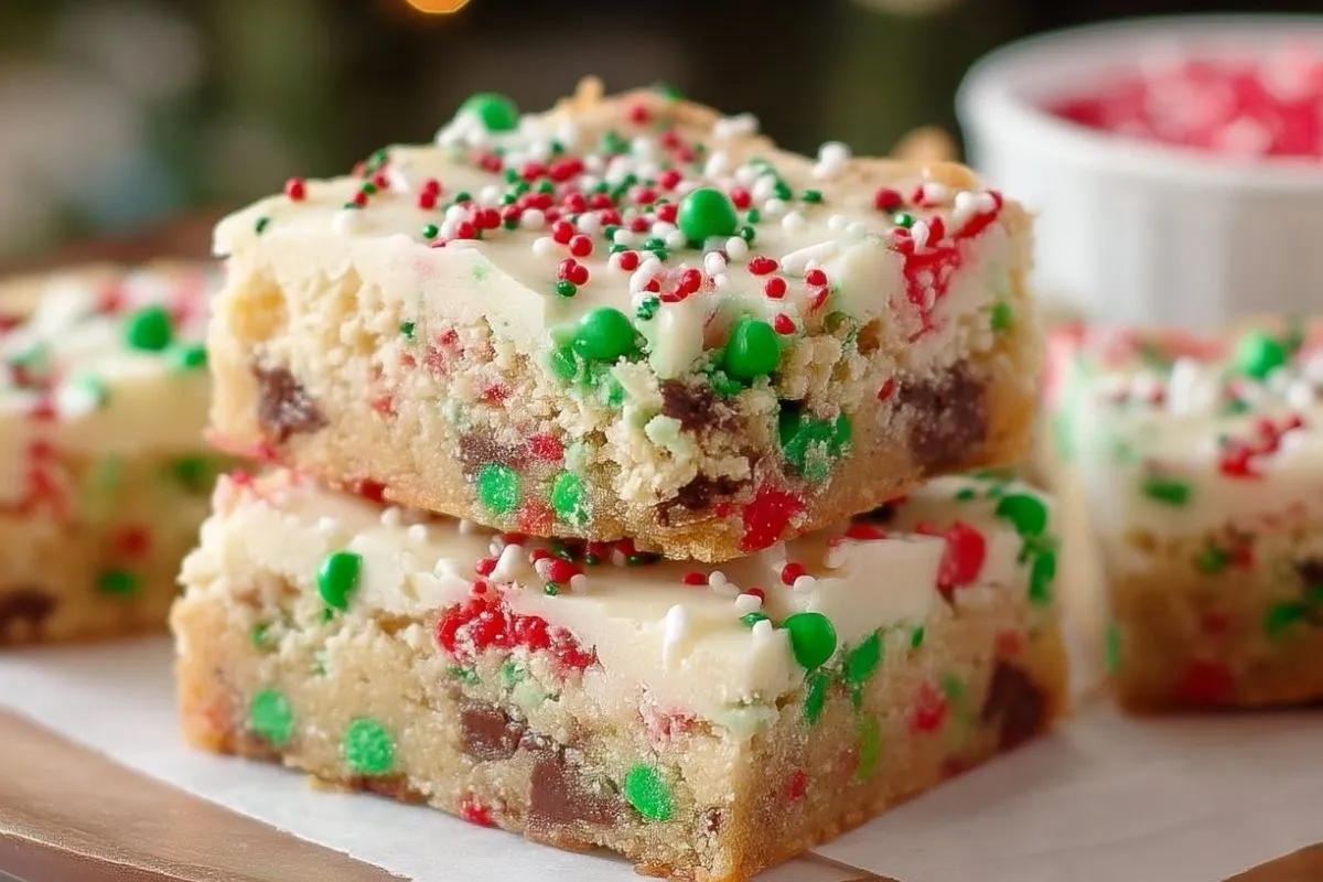 Barres De Biscuits De Noël