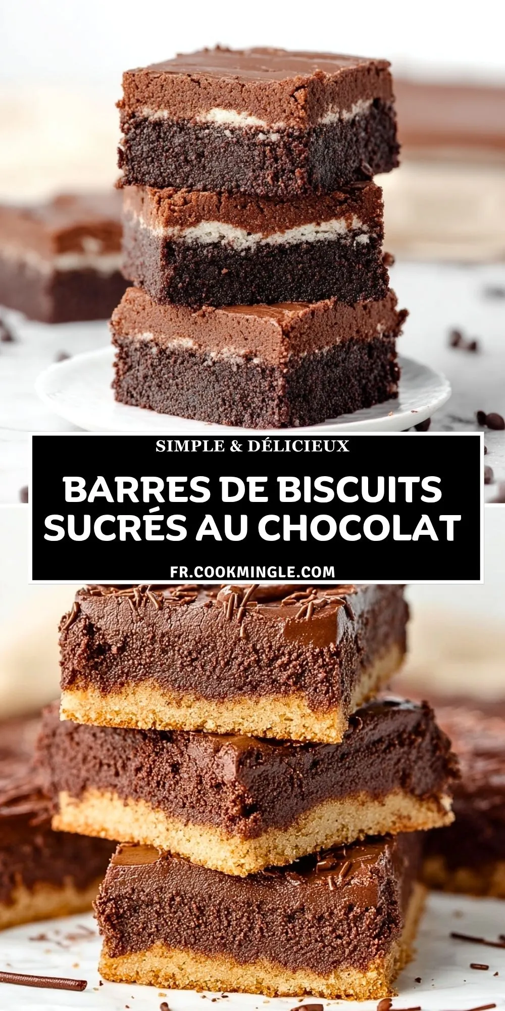 Barres De Biscuits Sucrés Au Chocolat (2)