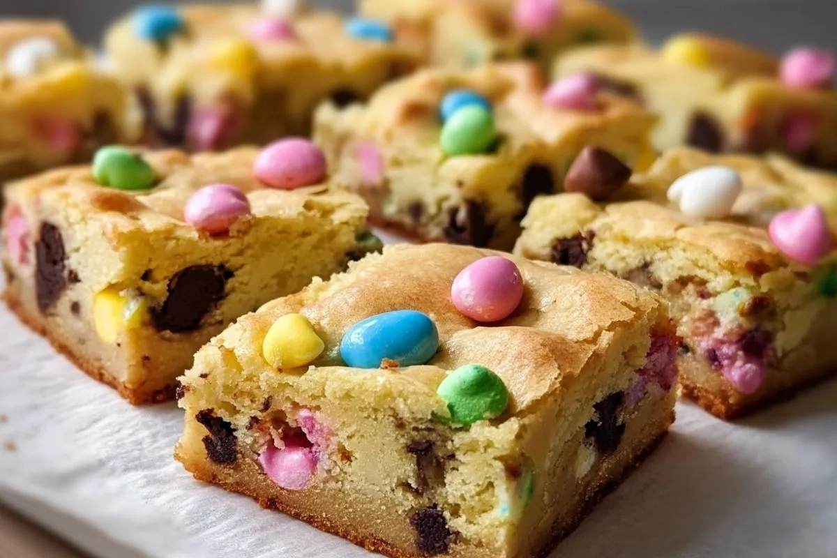Barres De Gâteau De Pâques
